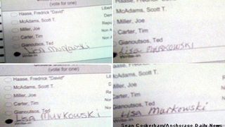 Joe Miller Challenges Ballots With Ladylike Handwriting